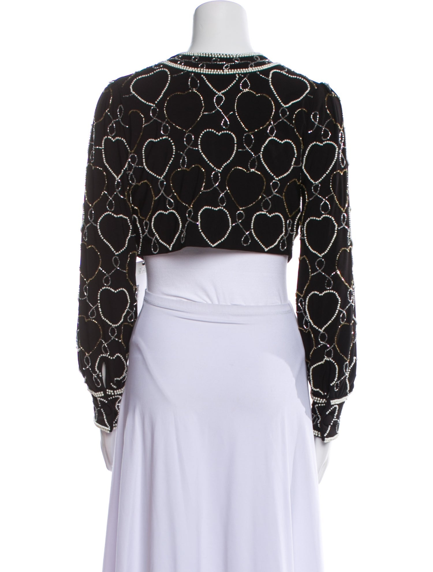 LoveShackFancy Floral Print Bolero